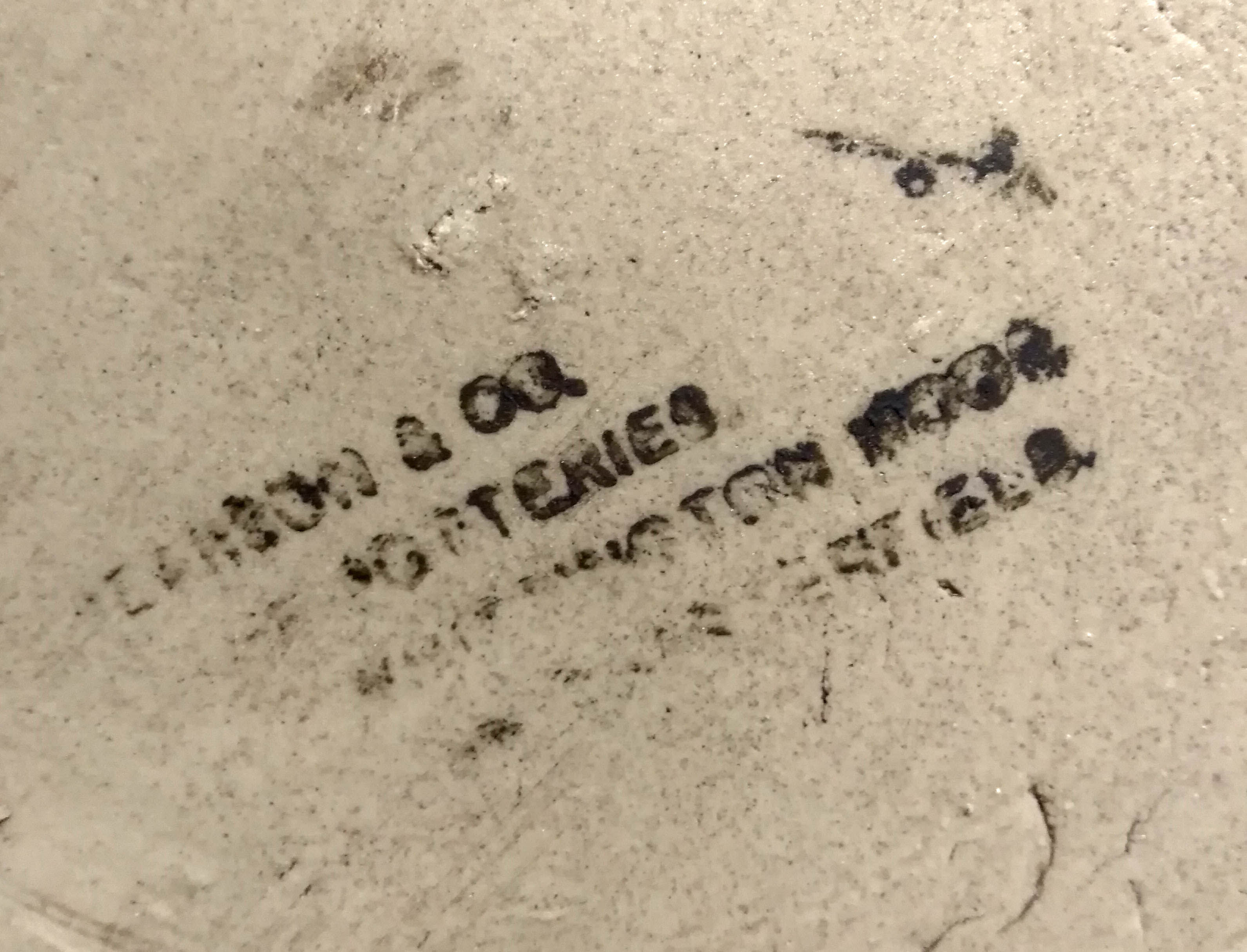 Cylinder, jar, Glazed stoneware S.R.D