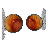 Verres ambrés