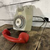 Vintage wall telephone