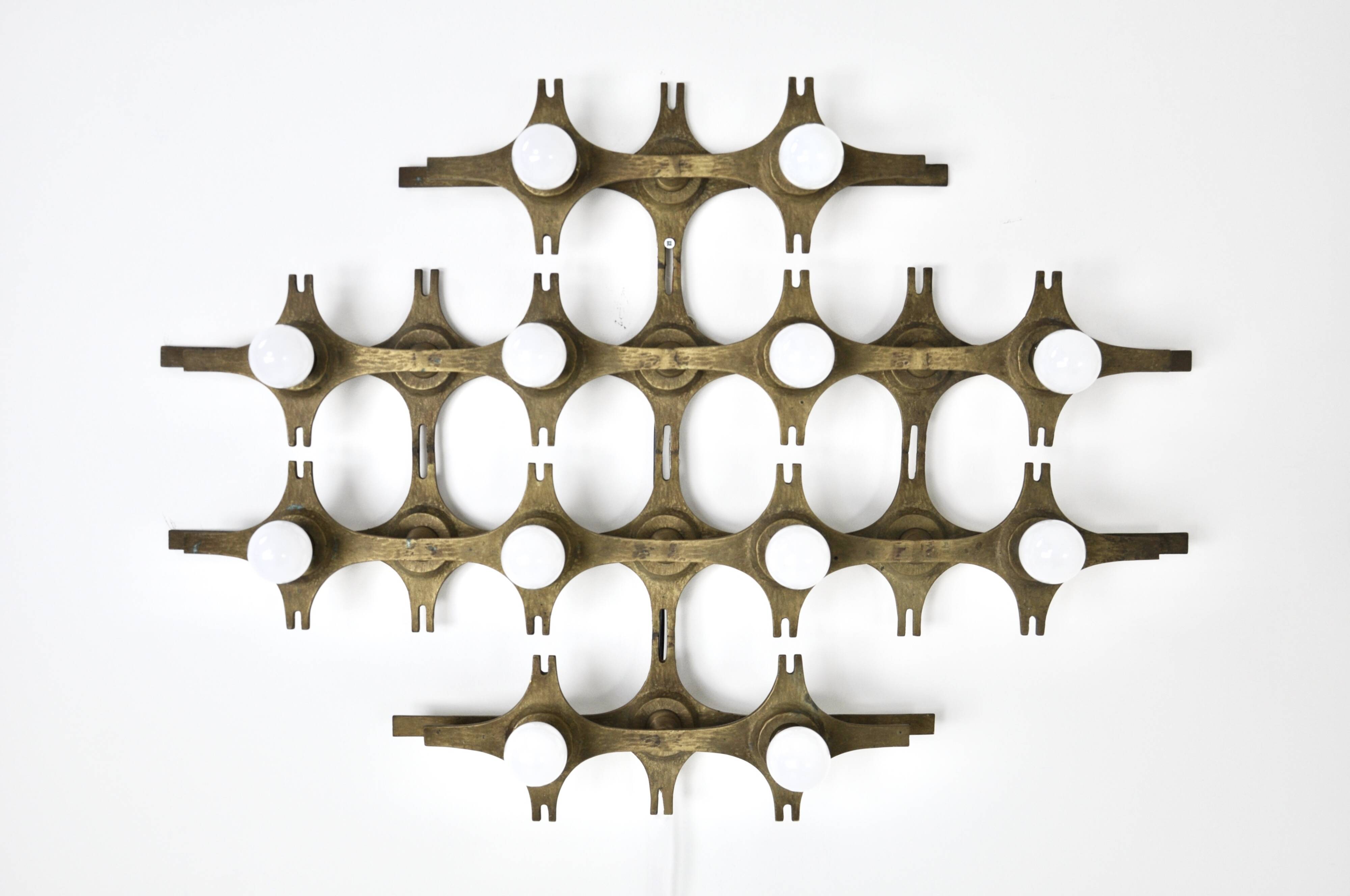 Set of 2 Wall Lights by Fantoni, 1960