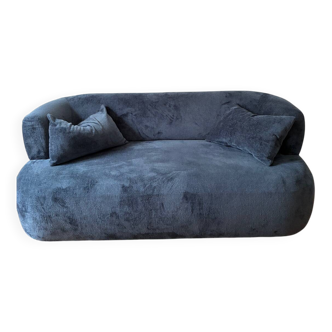 Velvet sofa