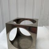Chrome vase