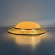 Mid-century golden metal wire and plastic ceiling light by Erco, 1950s, Germany.