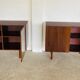 Vintage Danish mid-century matching rosewood sideboards 1960s