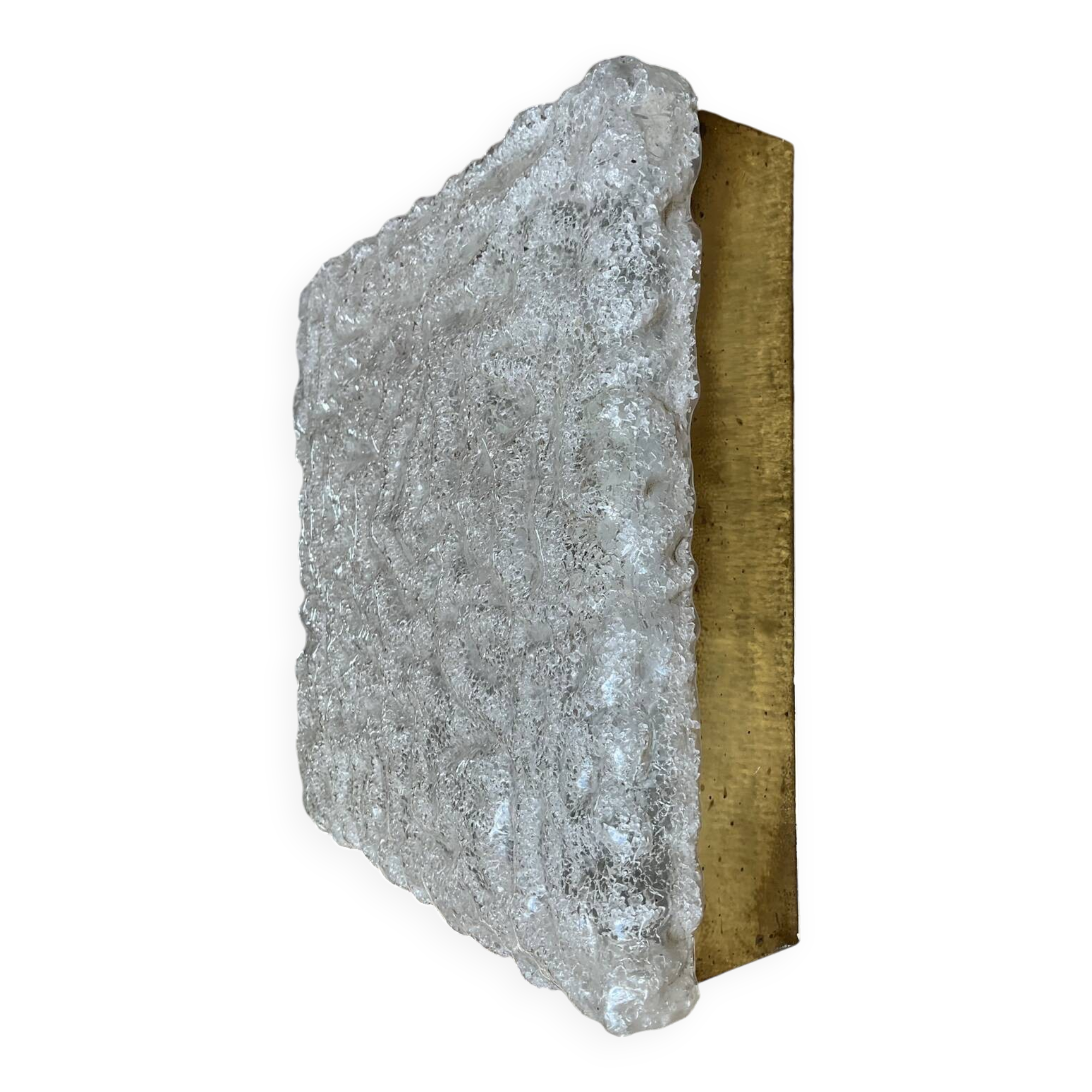 Vintage 70s square ceiling or wall light