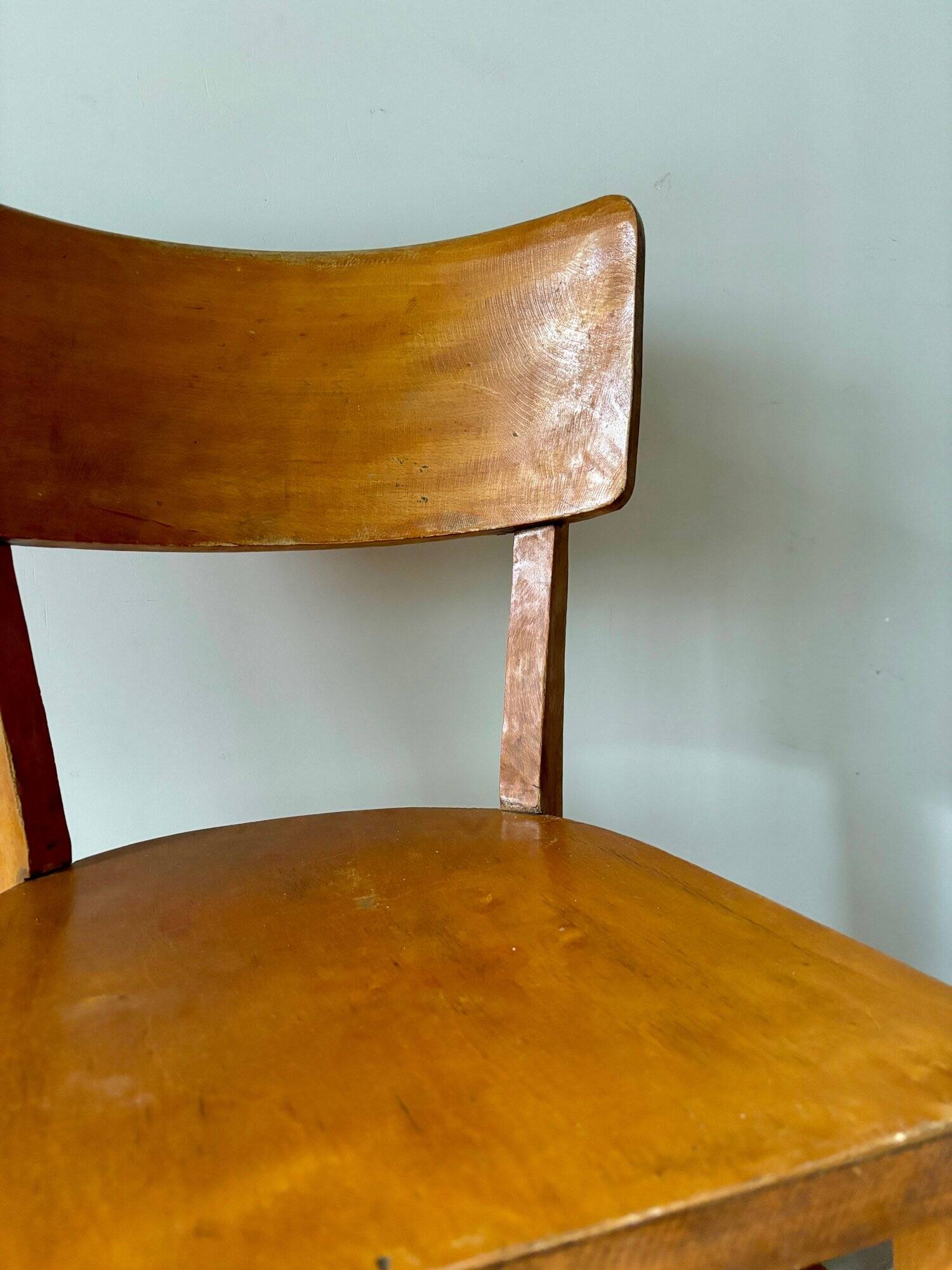 Light beech bistro chair