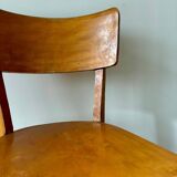 Light beech bistro chair