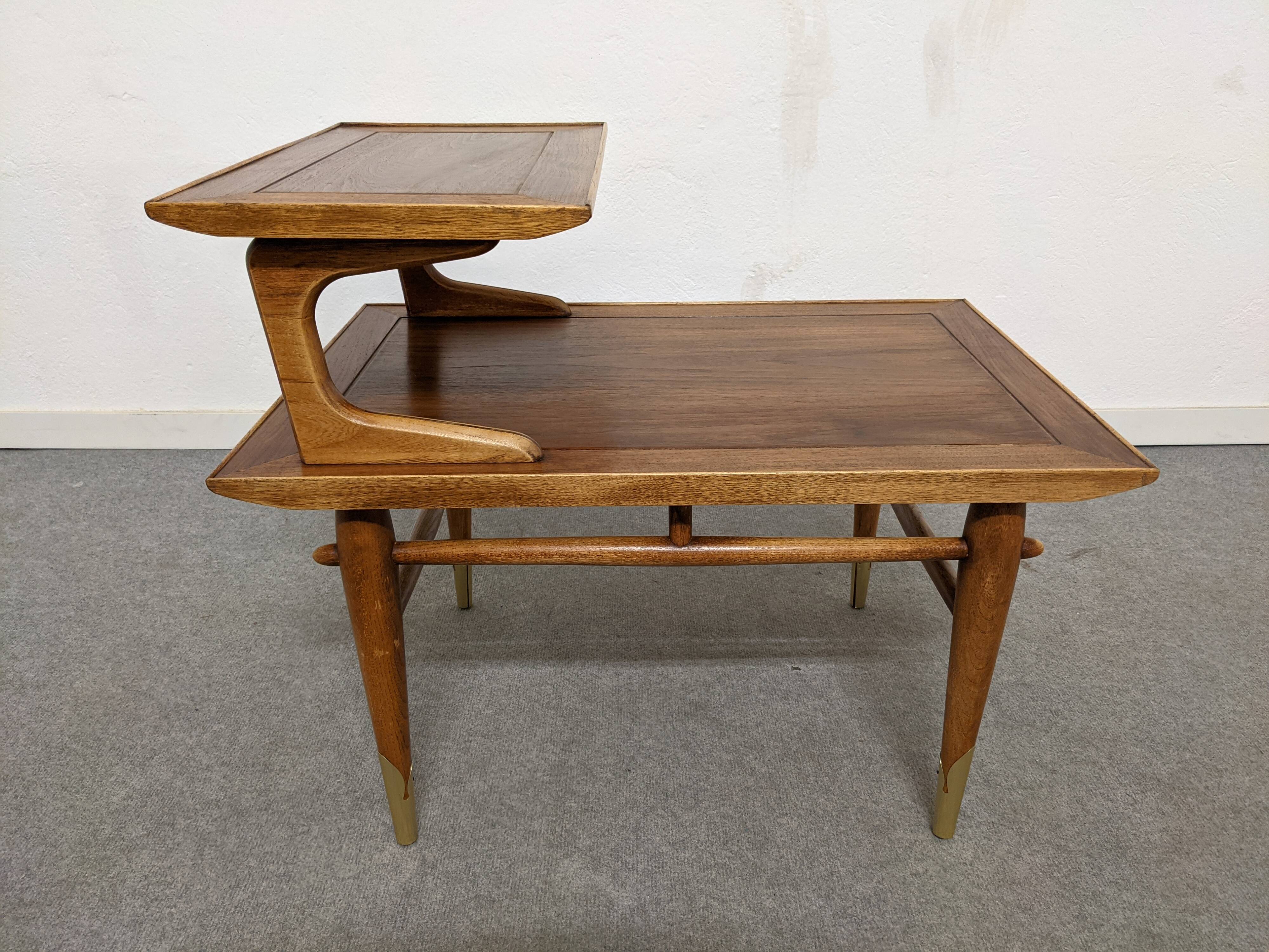 Modernist coffee or side table by Lane Furniture, USA circa 1950