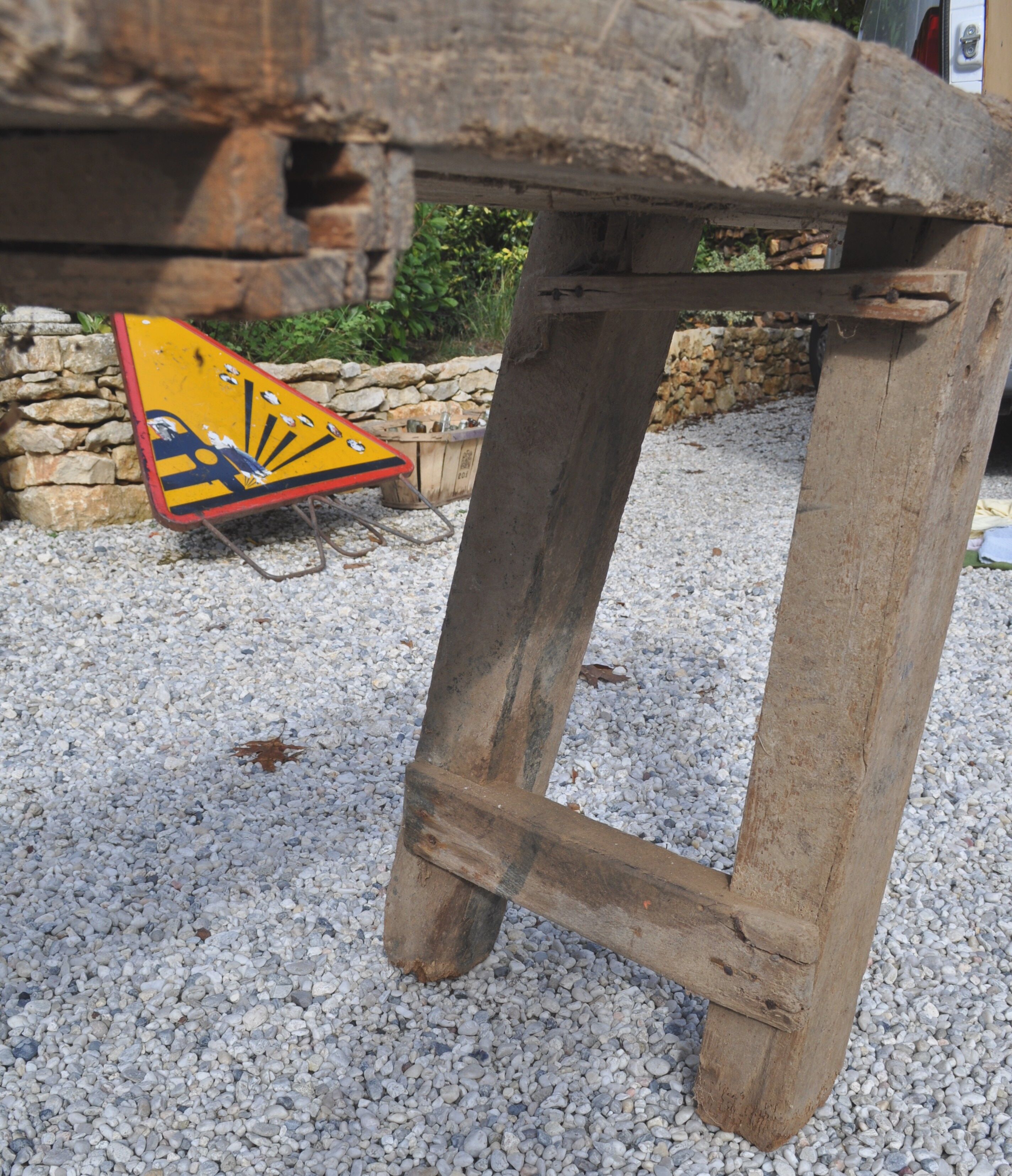 Rustic workbench