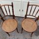 Chaises viennoise bistrot Fischel bois courbé
