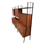 Free standing wall unit teak 1960s