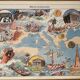 Set of 5 cards illustrated by JP Pinchon - 1948