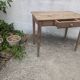 Table de ferme, bureau, console en bois