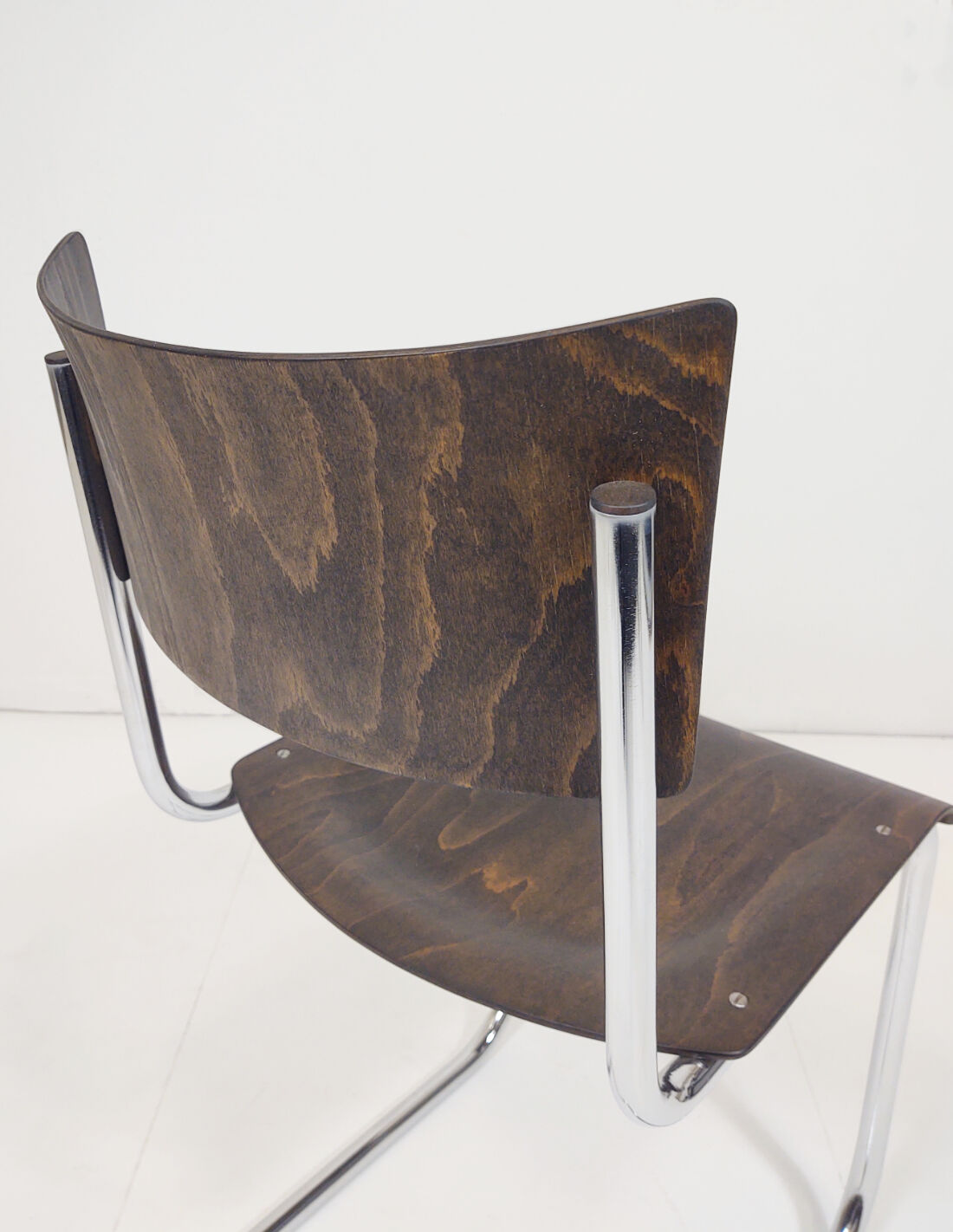 Tubular steel cantilever chair by Mart Stam