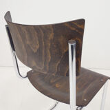 Chaise tubulaire en acier cantilever par Mart Stam