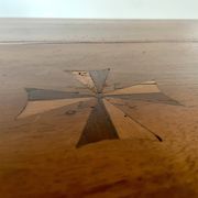 Table, small marquetry, early 20th century