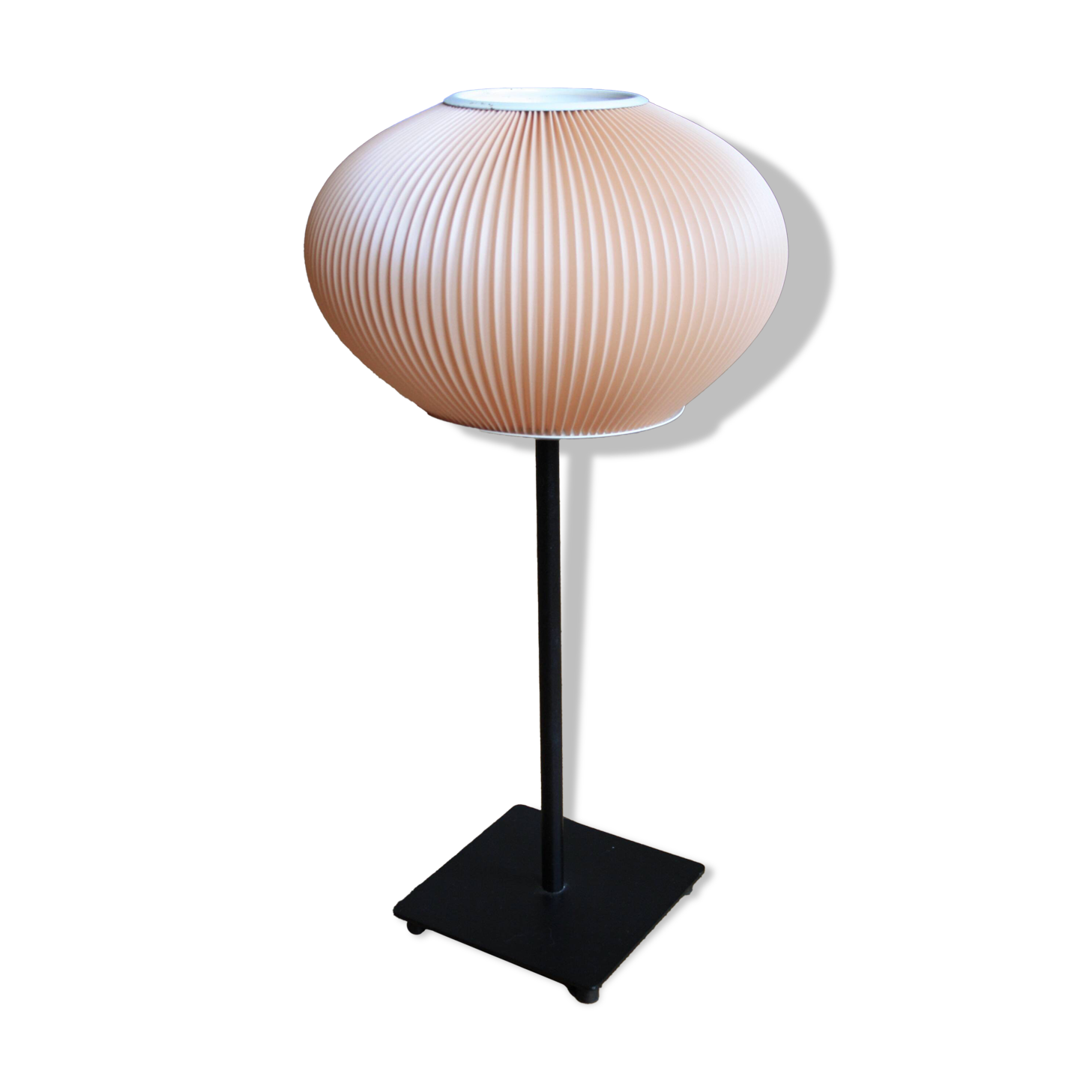 Rhodoid pleated lampshade