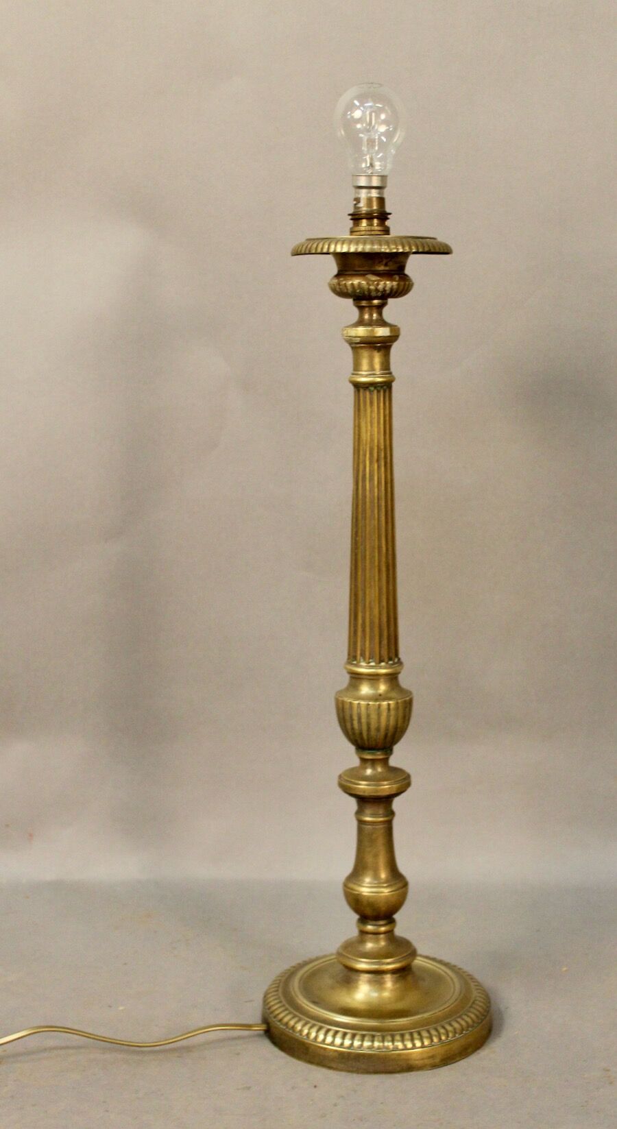 Bronze lamp XIXth