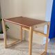 Table basse bois exotique vintage