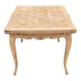 Louis XV extendable dining table, renovated, oak, 120-200cm, 19th century.
