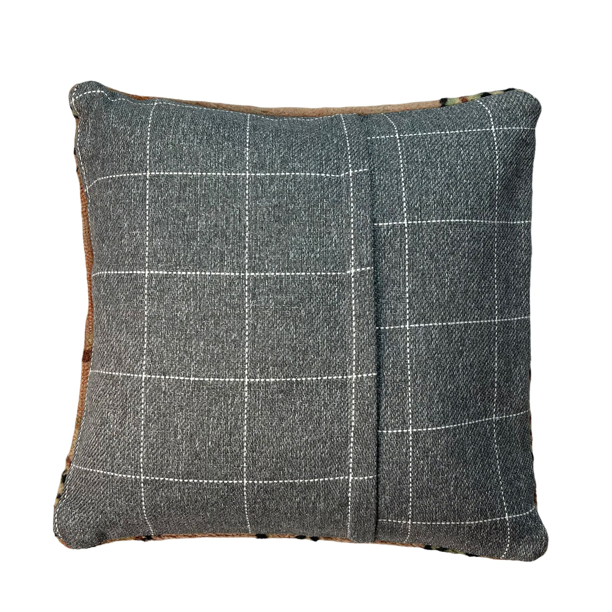 Housse de coussin de tapis turc vintage 45 x 45 cm
