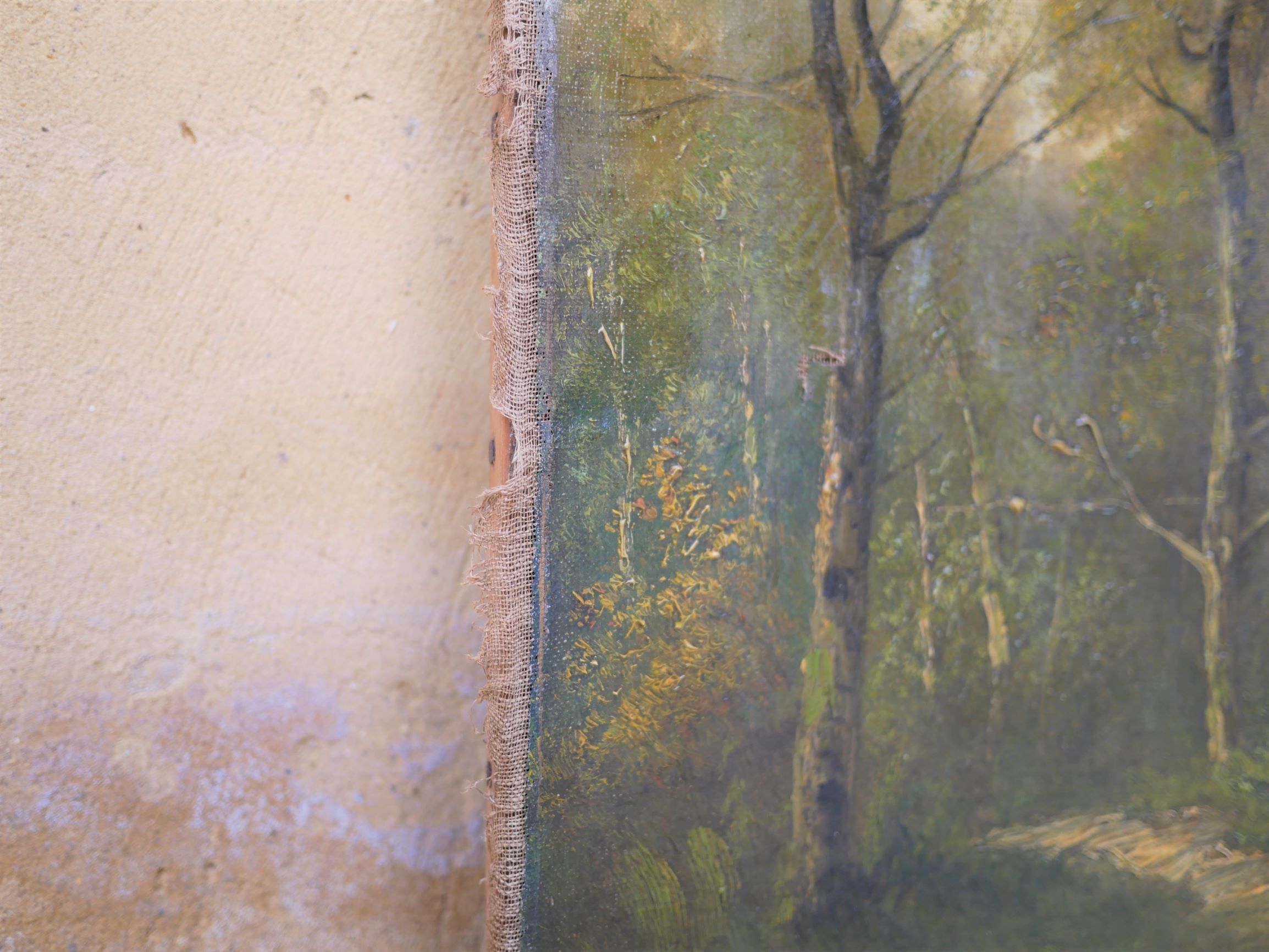 Ancient Landscape Painting, Painting on Canvas