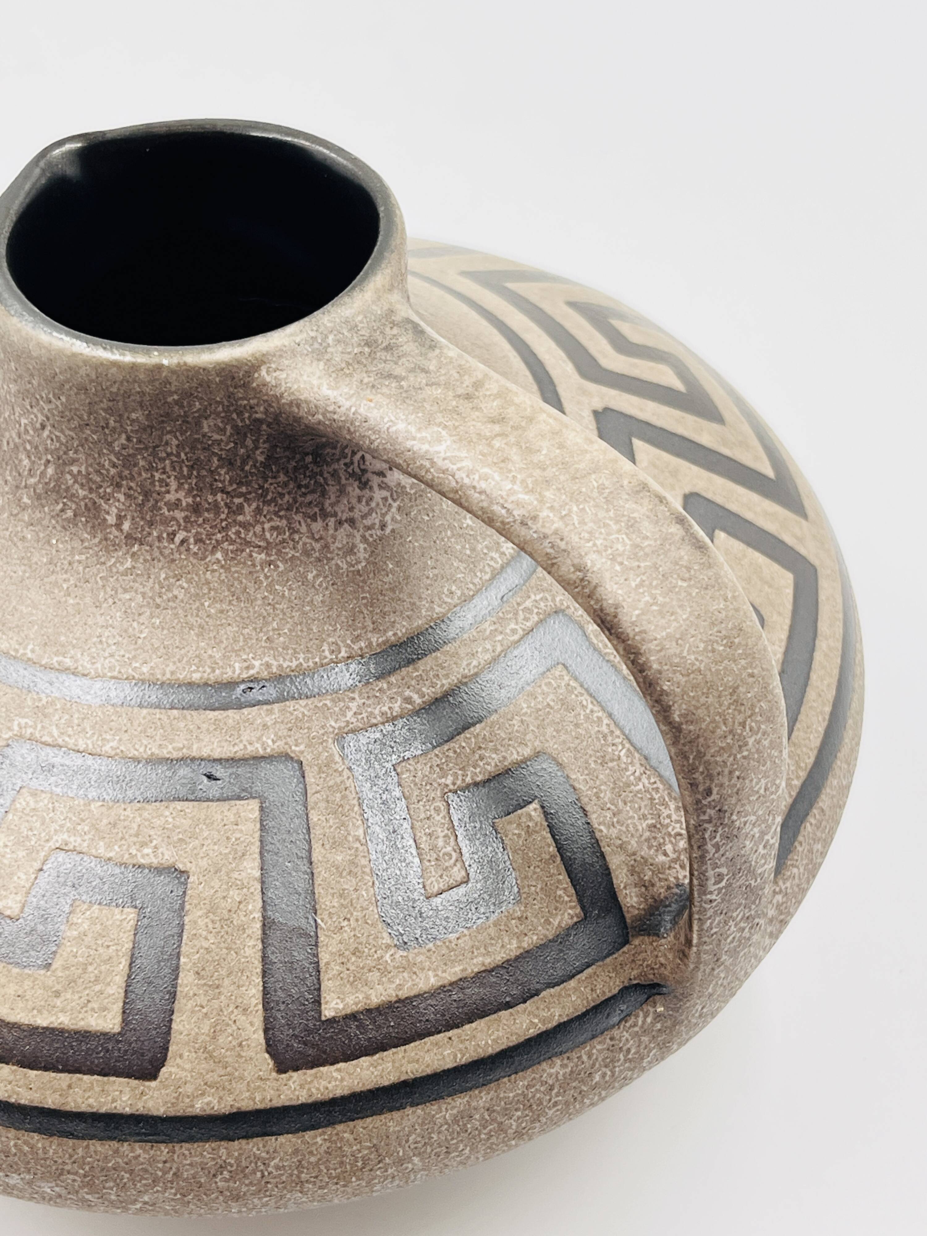 Vase from West Germany with Greek decoration