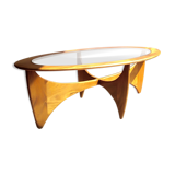 Astro oval coffee table by Victor Wilkins 1960
