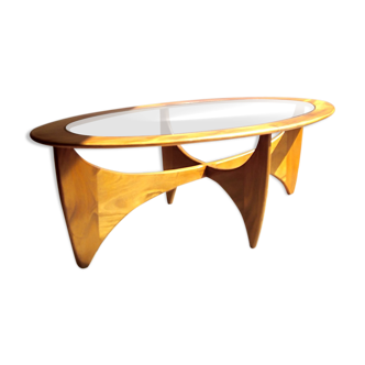 Astro oval coffee table by Victor Wilkins 1960