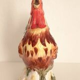 Vintage slip rooster pitcher