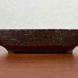 Danish studio pottery bowl from the mid-century by Jytte Trebbien and Harry Nielsen for Tusbo, 1960s.