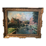 Superb post-impressionist painting