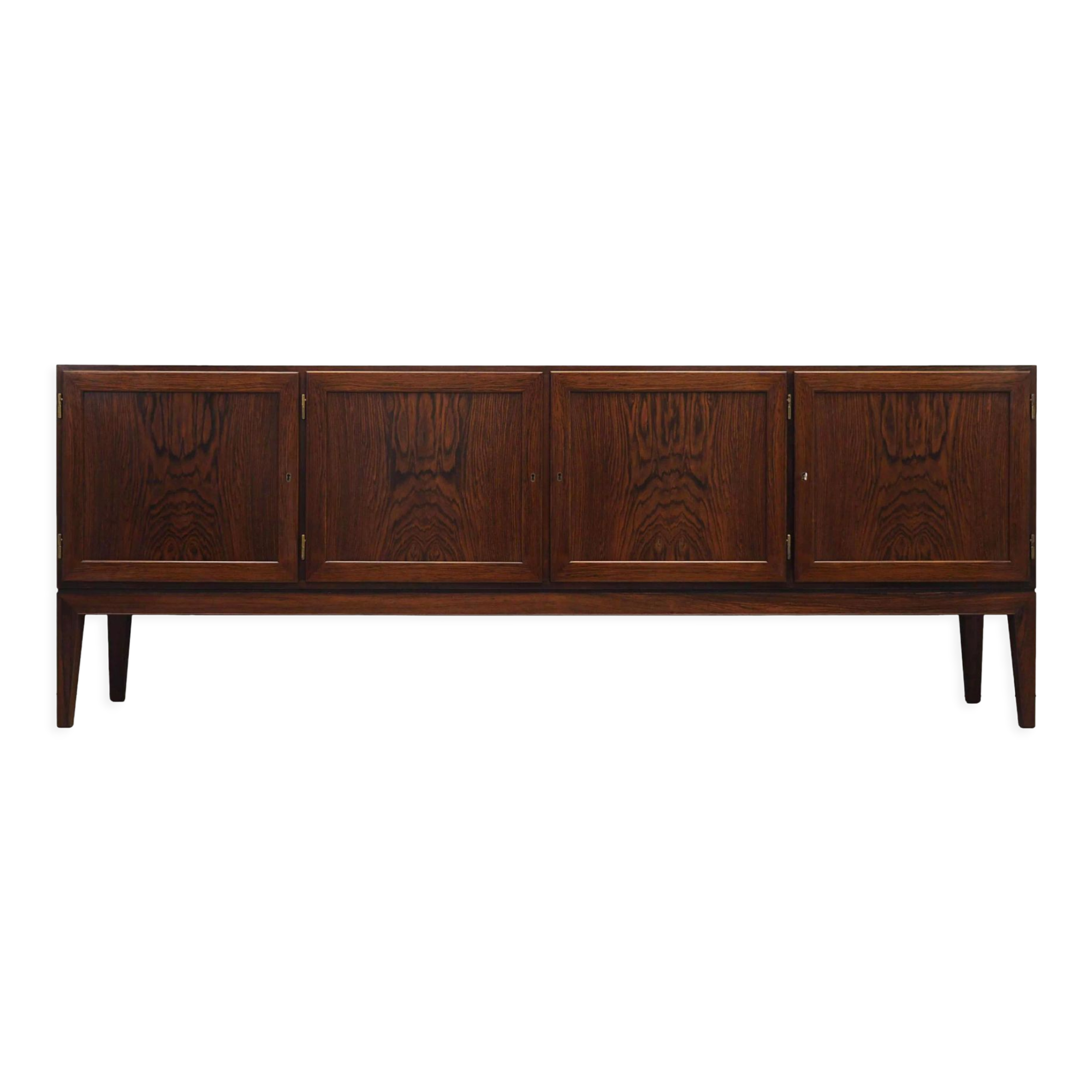 Enfilade en palissandre, design danois, années 1960, designer: Severin Hansen, production: Haslev Møbelsnedkeri