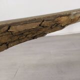 Rustic farm bench