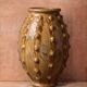Glazed terracotta reserve jar with bulges