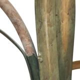 Lampe de table vintage à motif floral italien de la fin du XXe siècle - Art nouveau