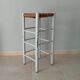 Tabouret ancien haut paillé