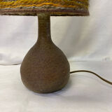 Vintage stoneware lamp
