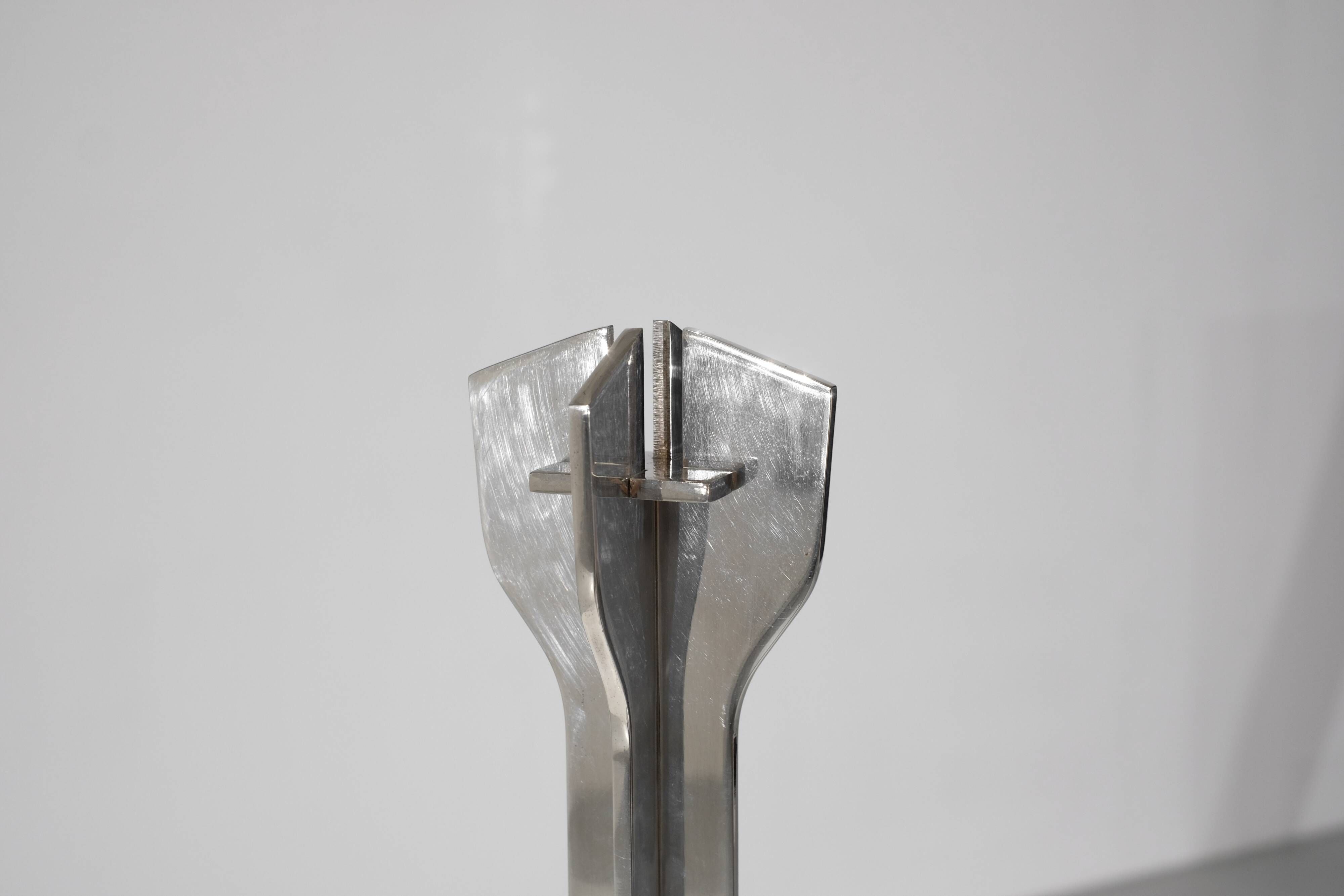 Candle holder by Marcel Breuer for Gavina, Italy, 1960s.