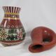 Paire de vases en terre cuite