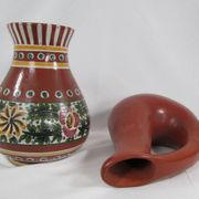 Paire de vases en terre cuite
