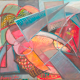 Composition cubiste de Gilberte Schmit