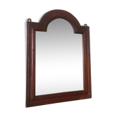 Sculpted wood mirror, stung mirror, chic ethnic style 35x49cm