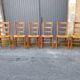 6 brutalist chairs