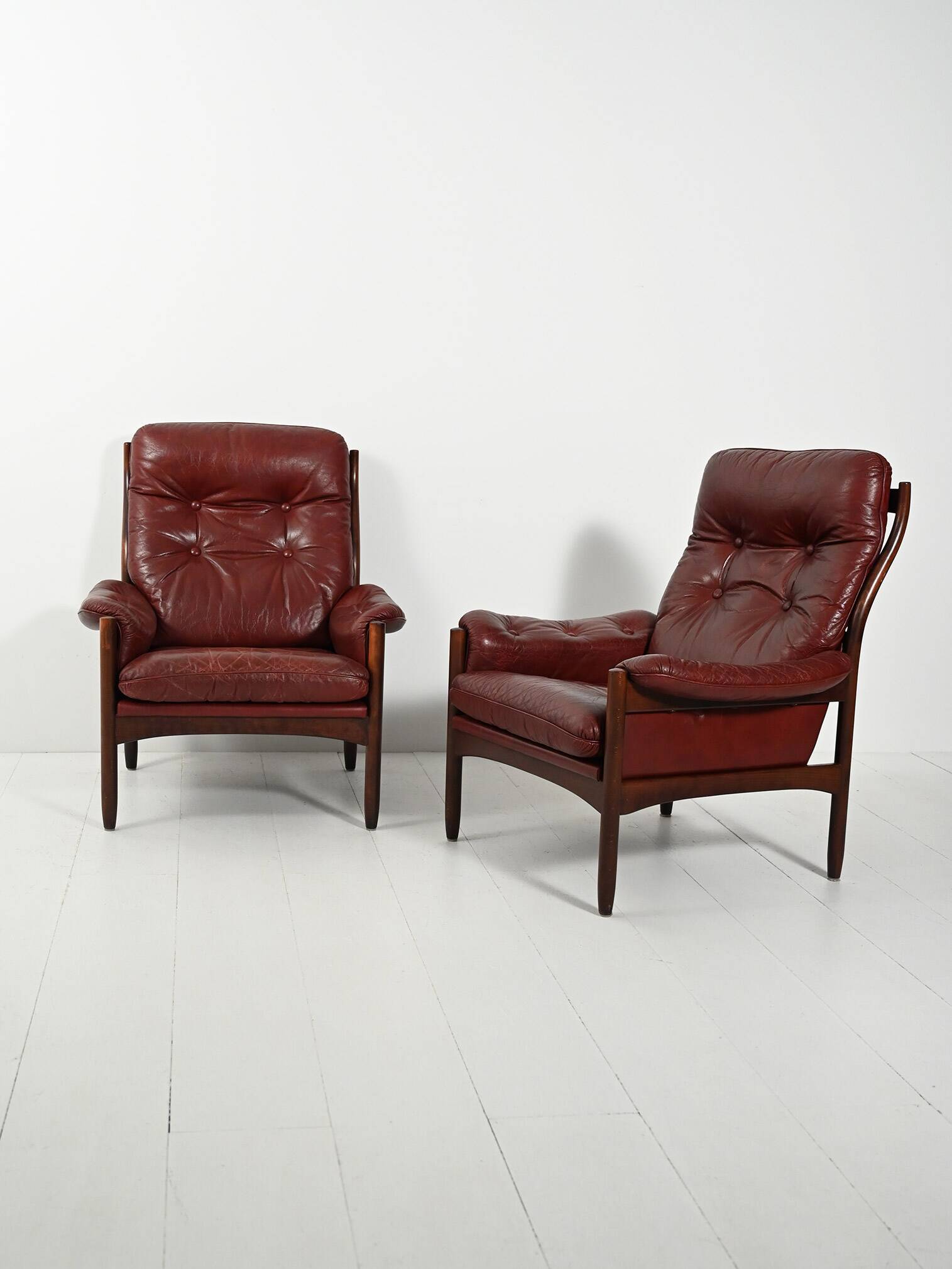 Pair of "Hoffman" armchairs by Gunnar Kentemol