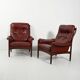 Paire de fauteuils "Hoffman" par Gunnar Kentemol