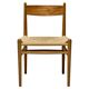 CH36 dining chair, matched, in soap-treated oak by Hans J. Wegner for Carl Hansen.
