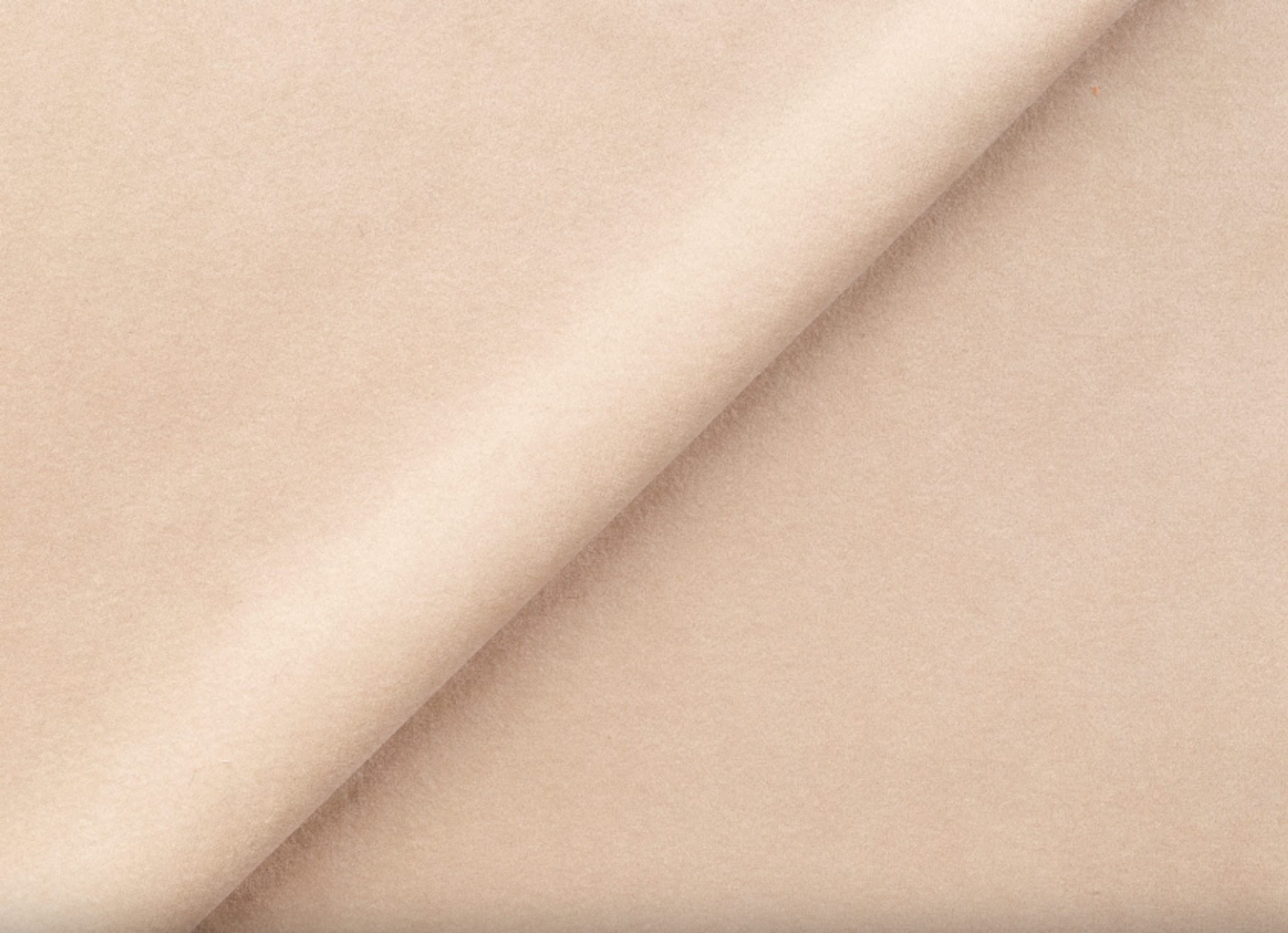 Beige velour corner sofa Copenhagen, Scandinavian design.