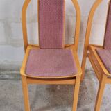 Pair of vintage Baumann Argos chairs Henri JULIEN