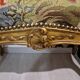 Banquette vintage style louis xv